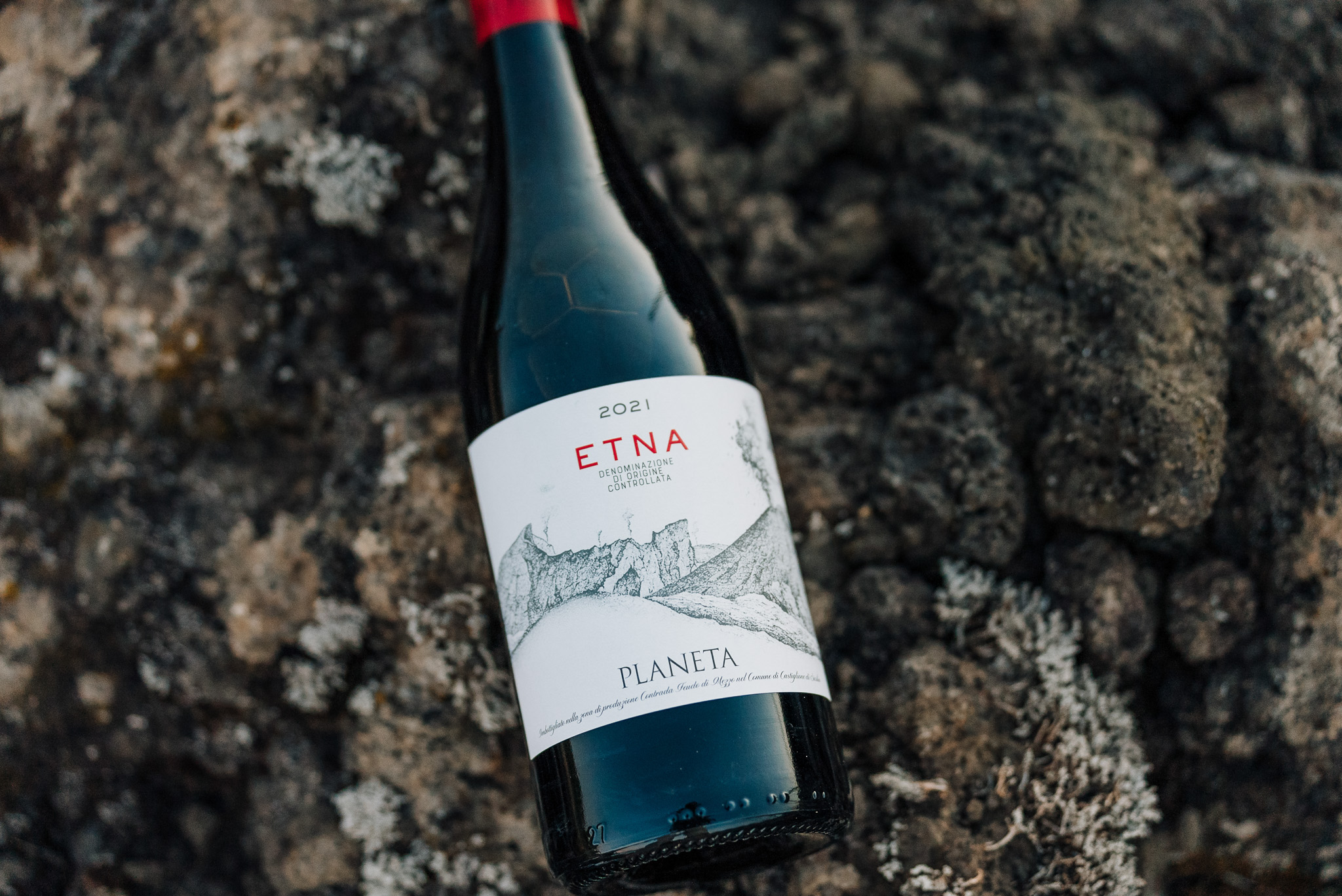 Bottiglia di vino Planeta Etna Rosso 